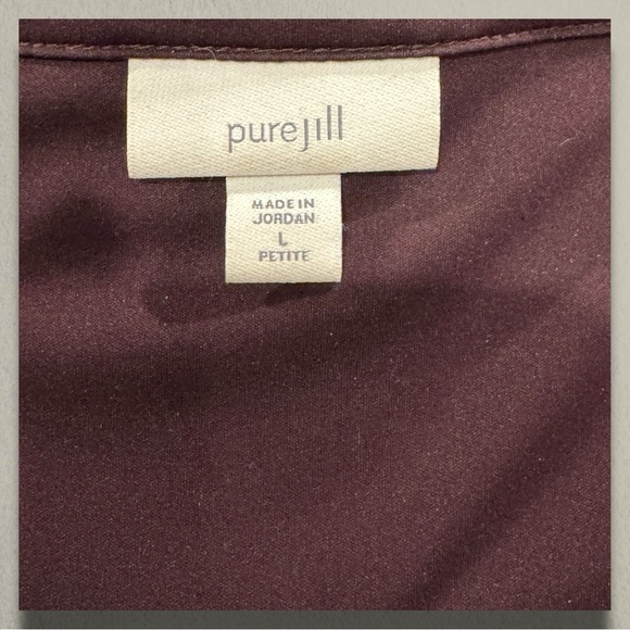 J.JILL VELOUR V-NECK TUNIC DRESS - Picture 6 of 6